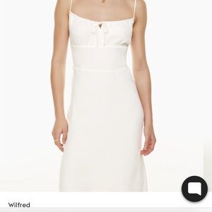 Wilfred White Midi Dress